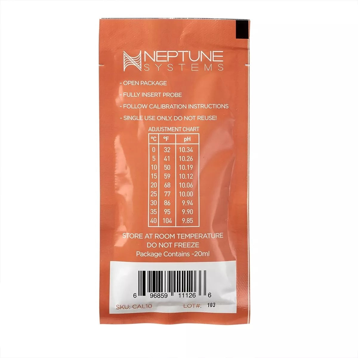10.00 pH Calibration Fluid