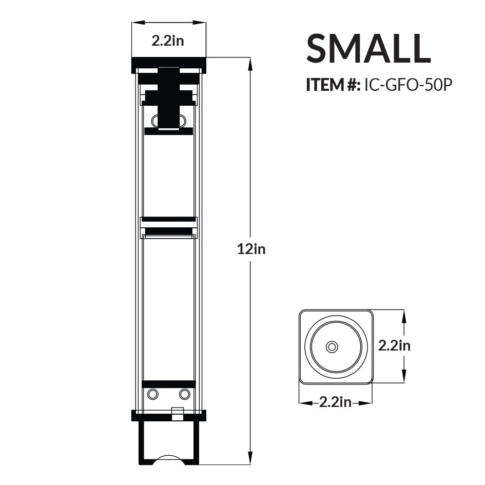 IceCap Controllable 12v DC Media Reactor
