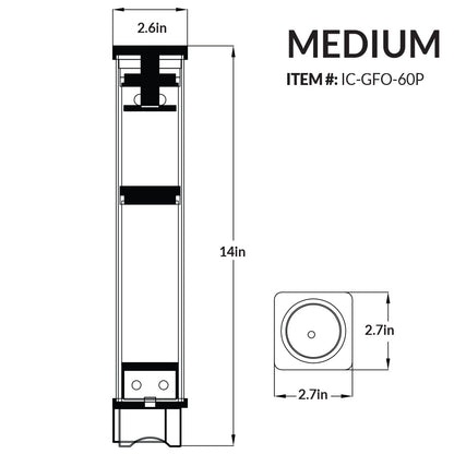 IceCap Controllable 12v DC Media Reactor