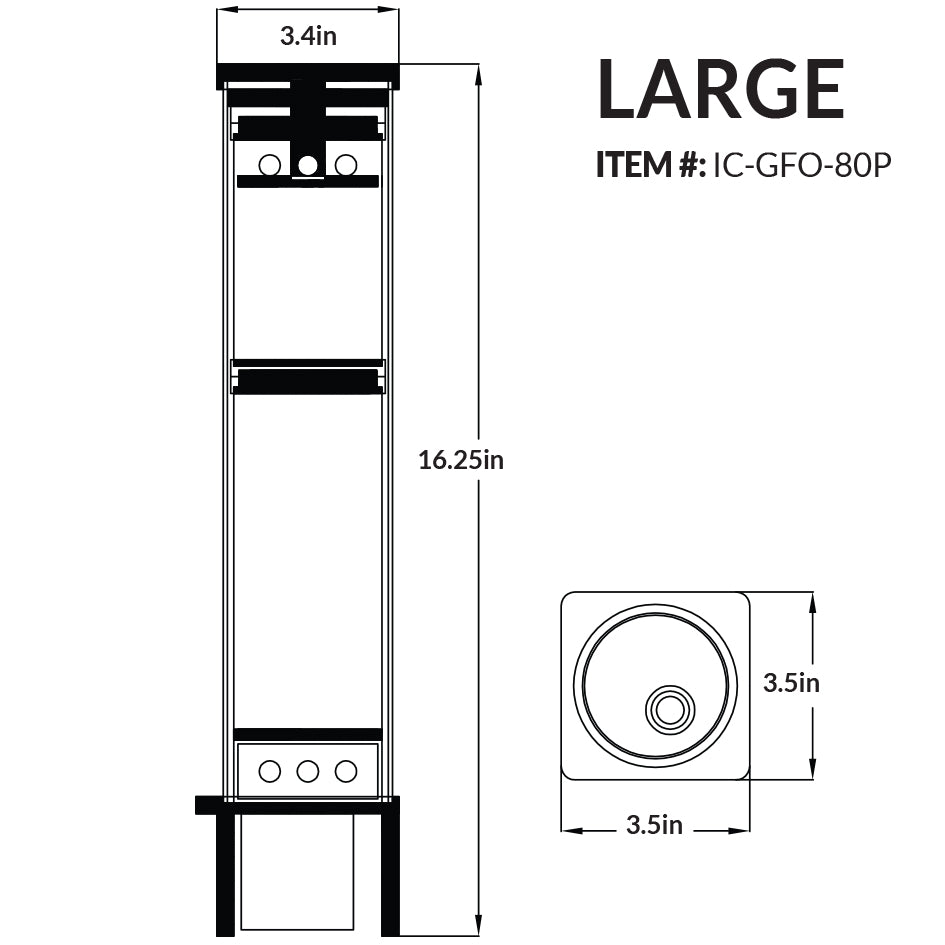 IceCap Controllable 12v DC Media Reactor