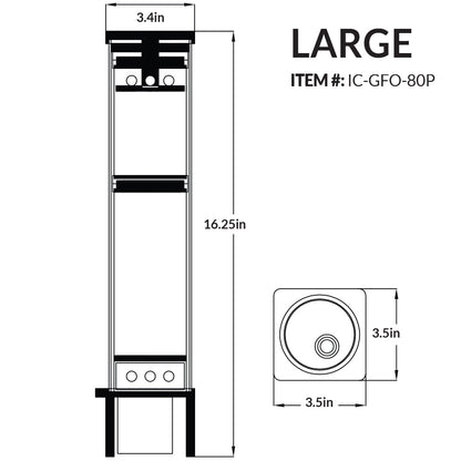 IceCap Controllable 12v DC Media Reactor