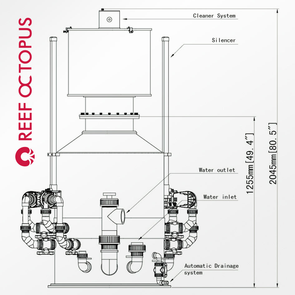 Q7 Commercial Foam Fractionator