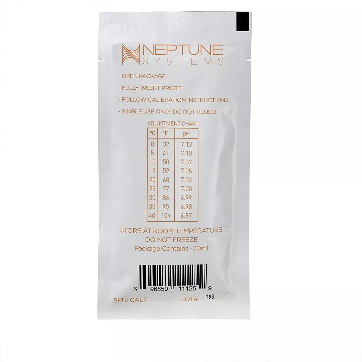 7.00 pH Calibration Fluid