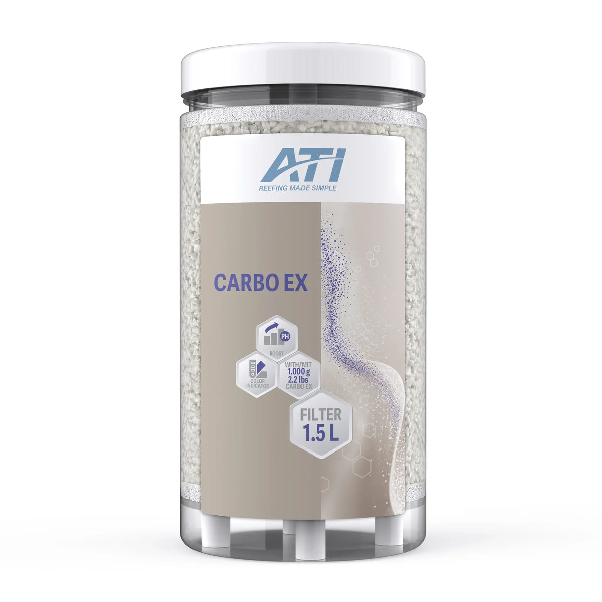 Carbo Ex Filter 1,5 Liter - Incl. 1000 g Granulate
