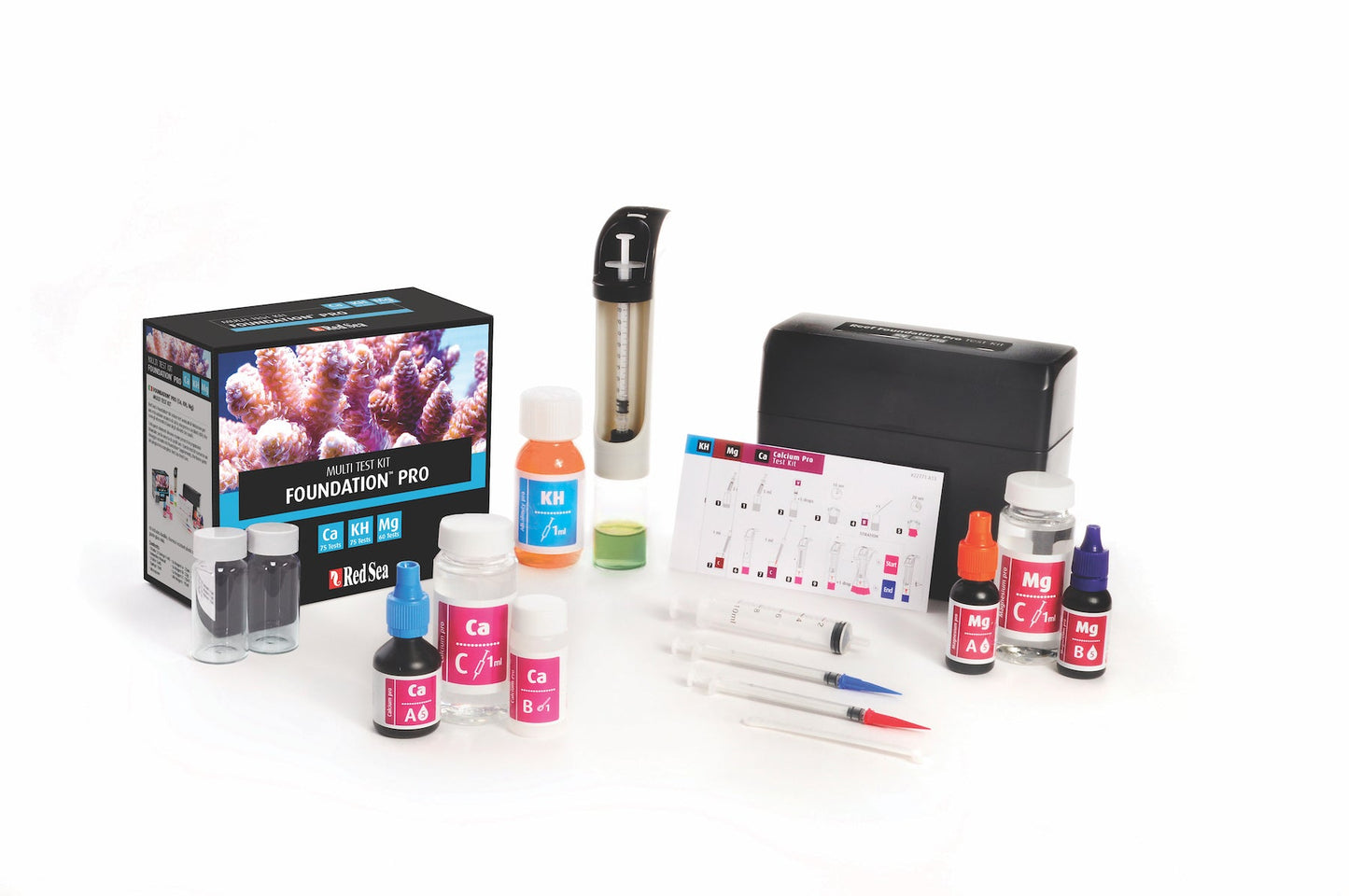 Reef Foundation Pro Multi Test Kit (Ca, Alk, Mg)