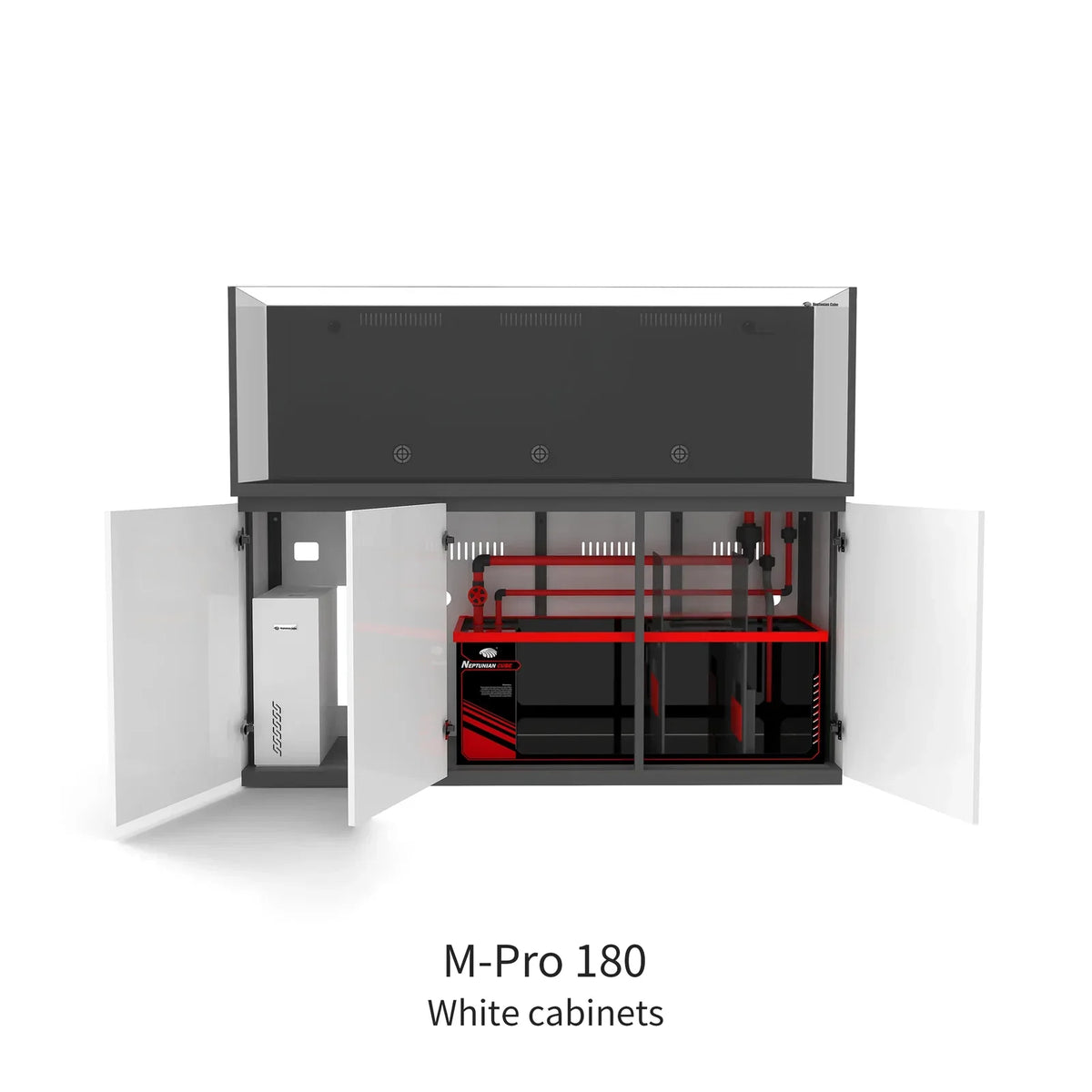 Neptunian Cube Magic Pro 180 - Professional Reef Aquarium System - Drop Ship