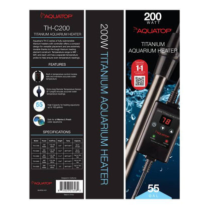 Titanium Aquarium Heater 200 Watt