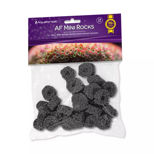 AF Mini Rocks (Black, 24 pcs)