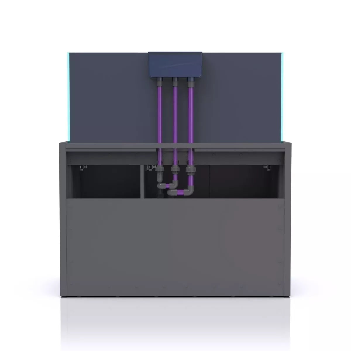 OPUS G2 440 Aquarium w/ Pro-Line Cabinet Grey (100g)