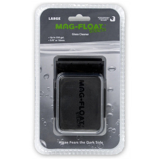 Mag Float STEALTH Glass Aquarium Cleaner - Large (5/8" or 16mm)